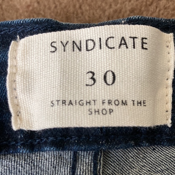 Syndicate skinny jeans size 30 - Picture 3 of 4